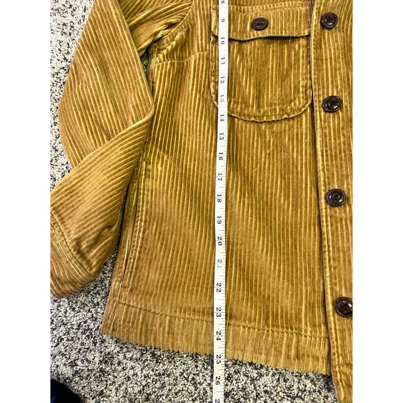L.L. Bean Signature Classic Corduroy Chore Jacket, Button-Up Beige,‎ Women’s M - Picture 6 of 8